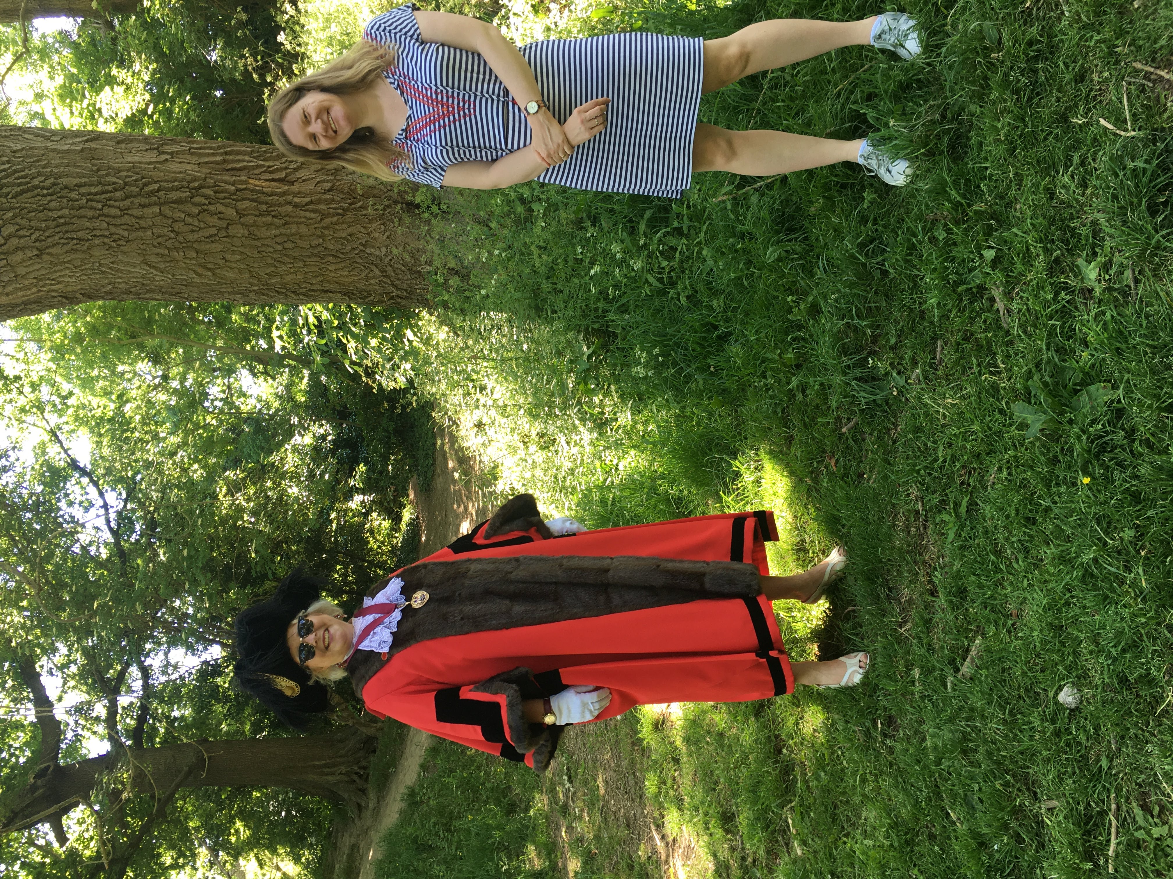 Meeting the Lord Mayor of Bristol