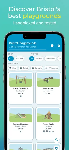 Bristol Playgrounds screenshot